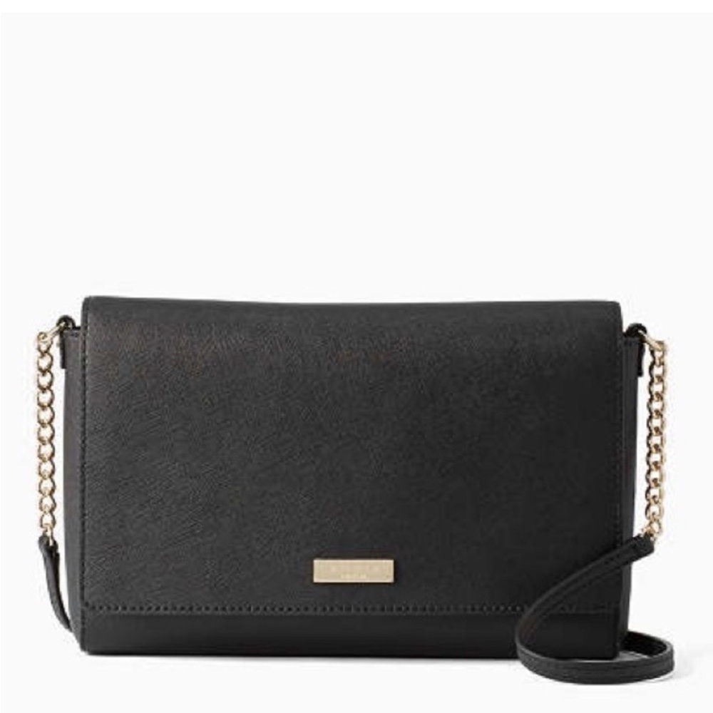 Kate Spade New York Tilden Place Alek Leather Crossbody Bag with Gold